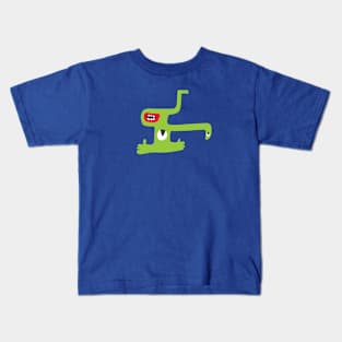 Green creature Kids T-Shirt